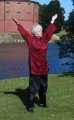 Kinakerstin l�r ut qigong p� kinaresor